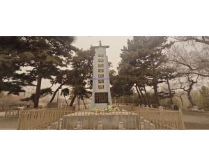 2024年04月07日，吉林省长春市某武警部队国产三维数字沙盘交付，瞻仰方华烈士纪念碑！自发前往的第132个烈士陵园